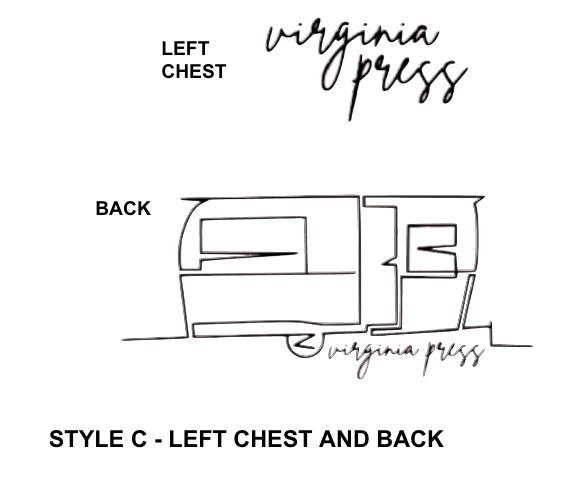 Virginia Press T-Shirt ~ Style C