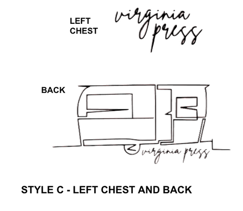 Virginia Press T-Shirt ~ Style C