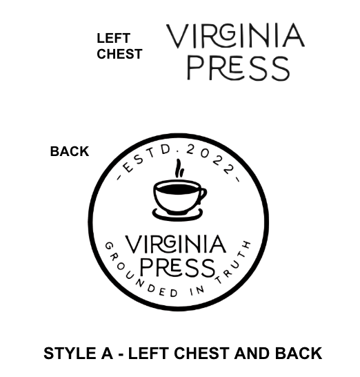 Virginia Press T-Shirt ~ Style A
