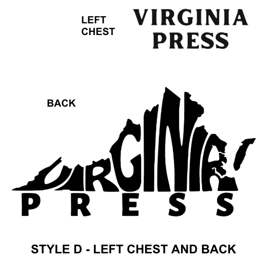 Virginia Press T-Shirt ~ Style D